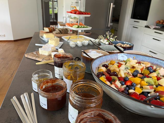Frühstück im Casa Smi